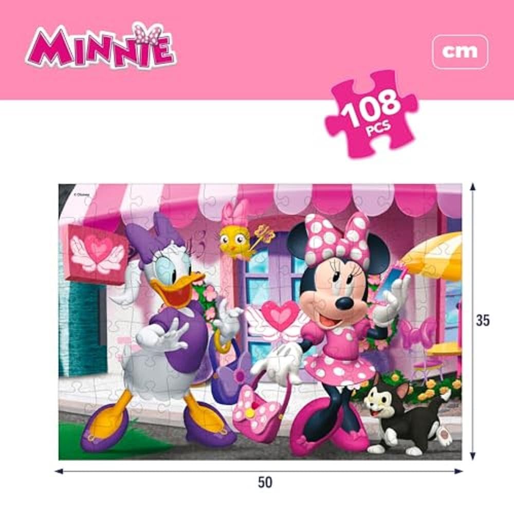 Lクリンminnie Amazon.com: Lisciani 47970 Minnie Puzzle, Multicolour, One Size